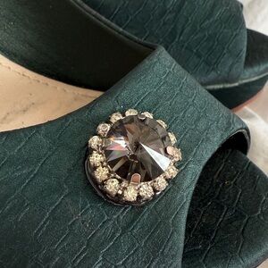 Elegant Green High Heels